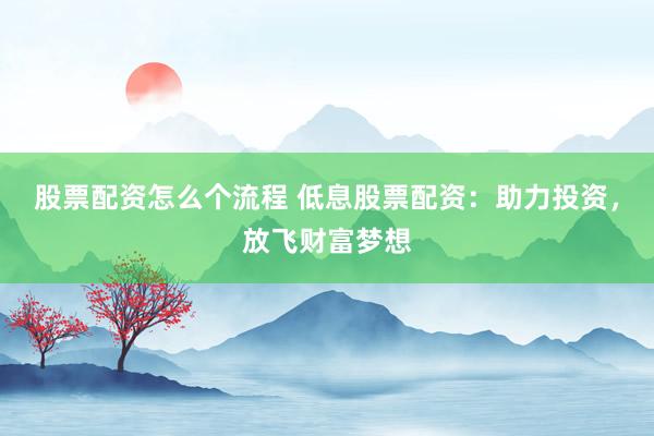 股票配资怎么个流程 低息股票配资：助力投资，放飞财富梦想